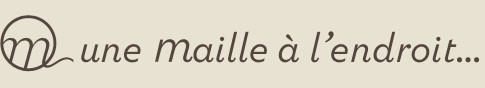Une maille à l'endroit